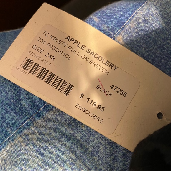 womens black breeches - Picture 2 of 2